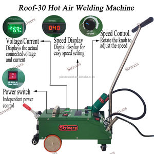 Machine à souder à air chaud pour l'étanchéité des toitures, soudeuse à air chaud pour toiture en PVC/TPO/EVA, machine à souder les membranes de toiture, certifiée CE/RoHS - Product Image 6