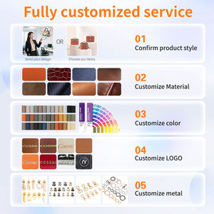 Модные сумки для хранения ювелирных изделий и косметики, кожаные портативные двухслойные дорожные сумки для косметики - Product Image 5