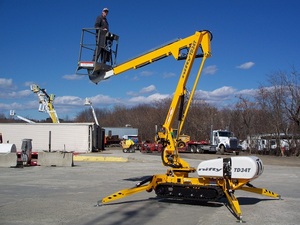 Kendinden tahrikli inşaat kaldırıcılar hava çalışma platformu teleskopik hidrolik merdiven asansörü - Product Image 3