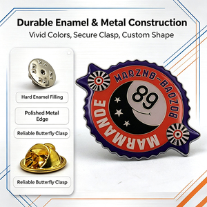 Soft Enamel Metal Badge Metal Plaque Custom Design Symbol For Event Souvenir Gift And Commemorative Collectible Ornaments - Product Image 5