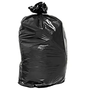 60 गैलन ठेकेदार कचरा बैग 3 लाख बड़े भारी शुल्क 3 लाख काले कचरा प्लास्टिक बैग है।