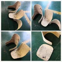 Routeur de travail du bois 4 axes pour PLC Syntec avec broche de 9,0 kW pour chaises en contreplaqué courbé et fabrication de moules 3D