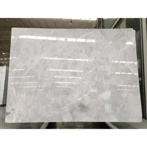 SHIHUI precio de fábrica gris de alta calidad pulido piedra Natural desierto plata mármol para suelo Interior pared azulejos encimera