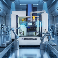 Machine de fraisage CNC verticale haute précision VMC1160 BT40 pour le traitement de l'aluminium avec personnalisation