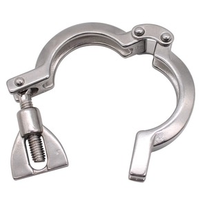 Abrazadera de Doble Pinza Sanitaria de Acero Inoxidable Conan 304 13SF, Abrazadera de Tubería Métrica de Alta Resistencia - Product Image 3