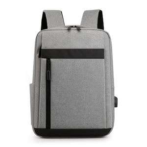 Factory Wholesale Business Waterproof Anti-Theft Unisex Polyester Laptop School Travel <b>Backpack</b> Zipper Closure Custom Logo - Product Image 3