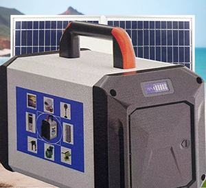 Portable 5000W Outdoor Power Station MPPT Lead Acid Battery <b>Solar</b> <b>Generator</b> for Camping Emergency Backup Eg004 High-capacity Por - Product Image 3