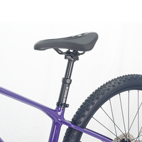 Vélo de montagne tout carbone avec frein à disque à huile, guidon entièrement dissimulé en carbone, vélo de montagne 29 pouces, cadre tout carbone, hardtail