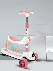 Pieghevole 3 ruote bambino monopattino con sedile per Kids3 ruota/ragazzi ragazze/Kick Push - Product Image 2