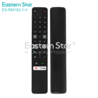 Télécommande ES-RM162-1-V Prix Usine pour Nouveau Google Chromecast 4K TV Google Voice Décodeur Smart TV G9N9N Voice BT IR