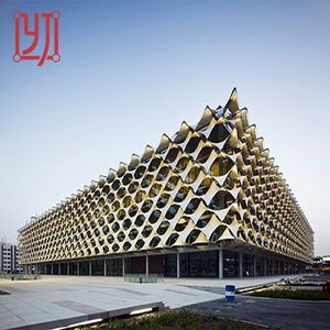 โครงสร้างหลังคาและผนังอาคารแบบเมมเบรนกริดสถาปัตยกรรมชนิด Tension Pvdf Ptfe Etfe - Product Image 2
