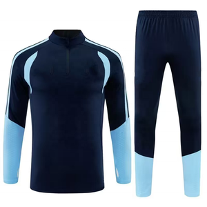 Maglie da <span class=keywords><strong>Calcio</strong></span> Nazionali 2026 All'ingrosso - Maglia da Allenamento Estiva <span class=keywords><strong>Bianca</strong></span> a Mezza Zip a Maniche Corte di Alta Qualità - Product Image 1