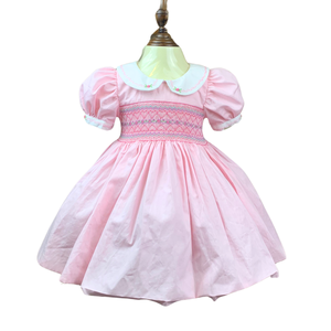 Ropa de Bebé con Bordado Personalizado, Ropa Infantil con Bordado a Mano, Elegantes Vestidos de Princesa para Niñas, Ropa Infantil Artesanal - Product Image 5