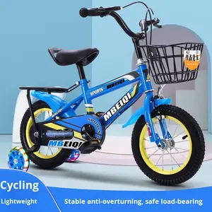 Bicicletas para niños Niñas y niños 12 pulgadas 3-8 años Marco de acero Pedal ordinario Soporte de bicicleta para niños Dropshipping - Product Image 2