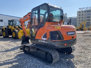 2024 Doosan DX60 6Ton pelle d'occasion japon marque nouveauté CE EPA bonne Performance basses heures Core moteur boîte de vitesses à vendre - Product Image 2