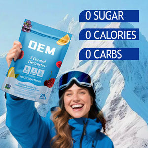 Vigo OEM Private Label Original 20 Sachets de poudre de boisson d'hydratation et de récupération d'électrolytes avec vitamine C et zinc - Product Image 5