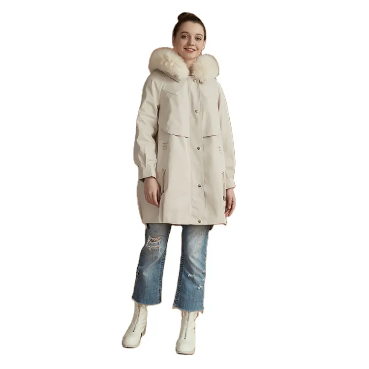 Unique Design Hot Sale Professional Cheap women's parka coat