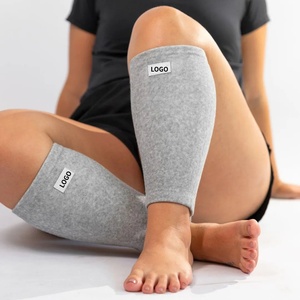<span class=keywords><strong>Manchon</strong></span> <span class=keywords><strong>de</strong></span> <span class=keywords><strong>compression</strong></span> pour <span class=keywords><strong>mollet</strong></span> en bambou premium, avec logo personnalisé, tricoté, confortable, <span class=keywords><strong>de</strong></span> protection et <span class=keywords><strong>de</strong></span> soutien pour la course à pied - Product Image 1