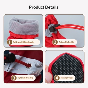 Calcetines de punto personalizados para perros con antideslizantes, venta al por mayor, embalaje OEM, plazo de entrega rápido - Product Image 3