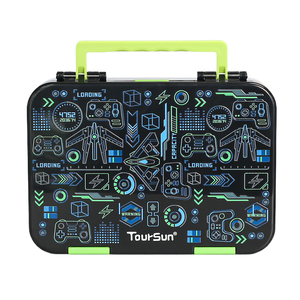 Fiambrera <span class=keywords><strong>personalizada</strong></span> sin BPA para niños con compartimentos extraíbles <span class=keywords><strong>Caja</strong></span> Bento de plástico para niños con tapa de plástico para bebé - Product Image 5