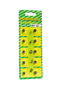 High <b>Power</b> Alkaline Button Coin Cell AG4 LR626 <b>Battery</b> 1.5V for <b>Alarm</b> <b>Clock</b> Toys - Product Image 6
