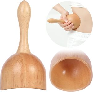 Copa de masaje de madera para terapia, con música integrada, para esculpir la espalda y el cuerpo, liberar fascia y drenaje linfático, de madera, ODM - Product Image 1