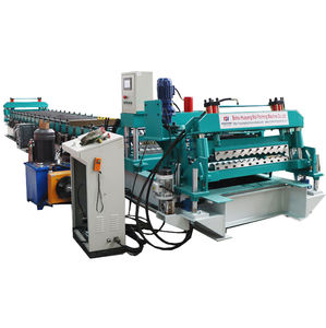 Afrika popüler su tankı yapma makinesi çelik basın makinesi için su tankı galvanizli demir oluklu levha balık göletler makinesi - Product Image 4