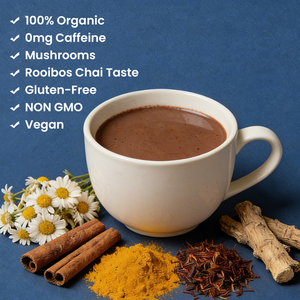 <span class=keywords><strong>Tisane</strong></span> Bio Adaptogène aux Champignons pour le Sommeil : Mélange Reishi, Queue de Dinde et Ashwagandha – Poudre Relaxante pour le Soir - Product Image 4
