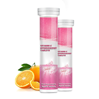 OEM ODM Yüksek Kaliteli Özel Etiketli 5 Çeşitli Vitamin C Efervesan Tabletleri Kolajen Cilt Beyazlatıcı Vitamin C Efervesan ile