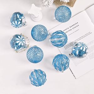 Boling Cross-Border Tree Ornaments Pet Painted Special-Shaped Plastic <b>Christmas</b> <b>Baubles</b> Festive Party Atmosphere - Product Image 3