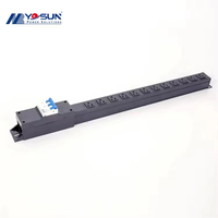 YOSUN Multiprise 12 prises US NEMA avec disjoncteur 1U 19'' pour montage en rack de serveur