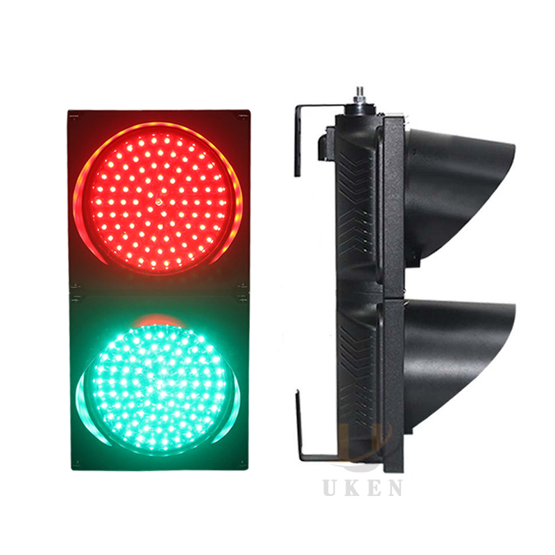 Светофор от производителя, 200 мм, 300 мм, красный, зеленый, на солнечных батареях