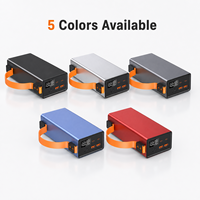 Batterie externe 30000-60000mAh 100W avec charge rapide PD QC, grande capacité, chargeur portable pour ordinateur portable avec lumière LED et poignée de transport