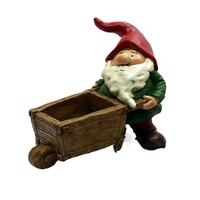 Statue de gnome pour gouttière, décoration de jardin, bloc anti-éclaboussures pour gouttière de toit
