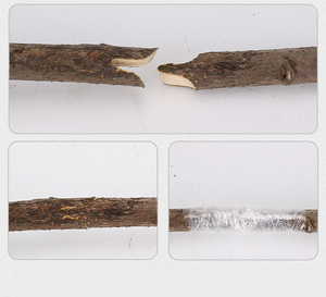 K166-1 식물 가지 나뭇 가지 덩굴 밴드 과일 나무 절단 가위 가위 정원 접목 도구 접목 테이프와 pruner 키트 - Product Image 4