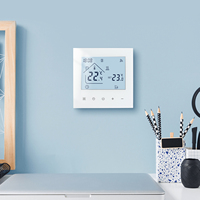 Termostato WiFi para Habitación, Control Remoto por Teléfono Móvil, Bajo Consumo en Espera, Regulador de Calefacción de Bajo Consumo, Fácil Instalación