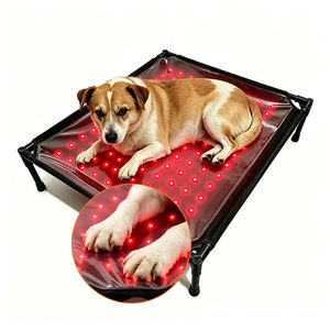 ZT 660nm 850nm Red Light Therapy Mat With Red LED Lights Waterproof PU Rectangle <b>Bed</b> <b>For</b> <b>Cats</b> All Seasons - Product Image 4