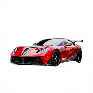 Kit carrosserie complet en fibre de carbone avec jupes latérales et diffuseur arrière pour Ferrari 812 Superfast, style OEM, garnitures de carrosserie extérieures - Product Image 6