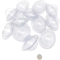 Kit de moules ronds en plastique PET transparent recyclable de haute qualité pour la fabrication de bombes de bain parfaites