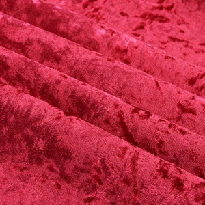 Tùy Chỉnh Hometextile Washable Stain Kháng Không Thấm Nước Đồng Bằng Tất Cả Polyester Upholstery Pink Ice Crushed Velvet Sofa Vải - Product Image 6