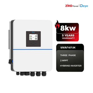 Inversor <span class=keywords><strong>Deye</strong></span> de 3kw, 5kw, <span class=keywords><strong>8kw</strong></span> de Alto Voltaje 380V, Inversor Híbrido Trifásico de 5-12Kw para Sistema Solar <span class=keywords><strong>Deye</strong></span> para el Hogar, Disponible en Stock - Product Image 3