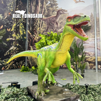 Dinosaure animatronique d'intérieur, modèle réaliste grandeur nature personnalisé pour la décoration