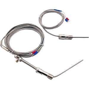 J Loại Đơn Giản Probe 3 Mm Vỏ Bọc Cặp Nhiệt Điện Cảm Biến Nhiệt Độ - Product Image 1