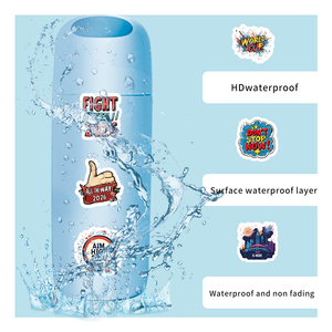 70 Pezzi/Sacchetto Adesivi Impermeabili Serie <span class=keywords><strong>Calcio</strong></span>, per Decorazione Auto e Bottiglie d'Acqua - Product Image 3