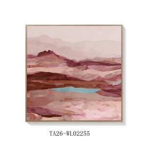 Conjunto de Impresiones en Lienzo de Paisajes Minimalistas, Listo para Colgar, Arte de Pared para Decoración del Hogar de Estilo Moderno y Bohemio - Product Image 3