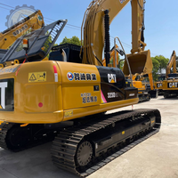 Excavatrice sur chenilles Caterpillar 323D2L d'occasion - Modèle 2020 - Équipement minier lourd de 140 000 W avec moteur et pompe
