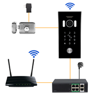 Système d'interphone vidéo IP intelligent Bcom Smart Wifi pour villa, interphone de haute qualité avec caméra