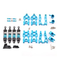 Pièces de mise à niveau de voiture télécommandée RC1/16 pour les modèles SCY, JJRC, SG116MAX, SG116PRO - Kit de mise à niveau en alliage d'aluminium