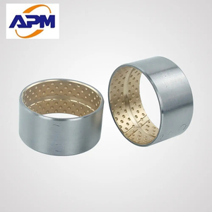 แบริ่ง <span class=keywords><strong>bimetal</strong></span> ประกอบด้วยเหล็กและโลหะผสมทองแดงหรืออลูมิเนียมทำงานเป็นราชาพินพุ่มไม้และพุ่มไม้ - Product Image 2