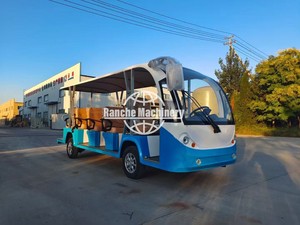 รถบัสไฟฟ้าเปิดประทุน 14 ที่นั่ง ผลิตในจีน สำหรับเที่ยวชมสถานที่ ยี่ห้อเฮนาน โปรบ็อกซ์ พร้อมระบบนำทาง และรถกอล์ฟสำหรับเด็ก กำลังลดราคา - Product Image 6